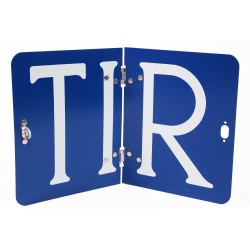 TIR Alüminyum Katlanır Levha 25X40CM TIR Alüminyum Katlanır Levha 25X40CM