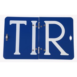 TIR Alüminyum Katlanır Levha 25X40CM TIR Alüminyum Katlanır Levha 25X40CM