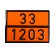 ADR Orange Plate Gasoline 33/1203