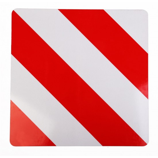 Red White  Warning Sign Plate DIN 11030 - TPESC - K333