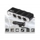 3 Çıkışlı 12/24 Volt Oto Çakmaklık Çoklayıcı + 1 USB Çıkışlı