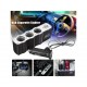 3 Çıkışlı 12/24 Volt Oto Çakmaklık Çoklayıcı + 1 USB Çıkışlı