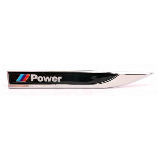 Power Logo Bıçak Arma Metal İkili Set