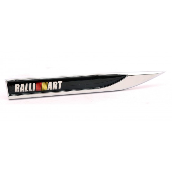 Rally Art Logo Bıçak Arma Metal İkili Set