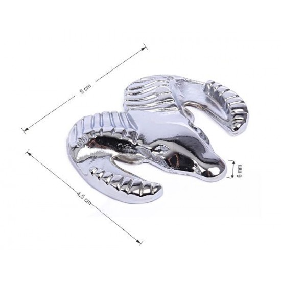 Döküm DODGE Koç Başı Krom Arma