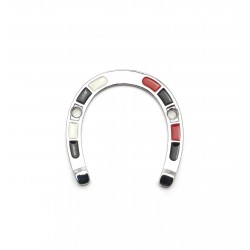 Küçük Boy Nal Arma - Döküm At Nalı Krom Panjur Arma - Renkli