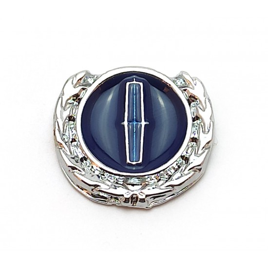 2li Mini Boy Düğme Arma - Döküm Çelenk Krom Düğme Arma - Lacivert