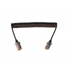 Elektrik Kablosu 7 Pin Lastikli 2 Metal Fişli 12V 3M