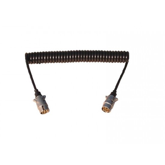 Elektrik Kablosu 7 Pin Lastikli 2 Metal Fişli 12V 3M