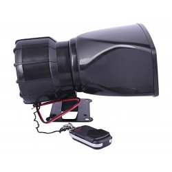 Kablosuz Polis Sireni Uzaktan Kumandalı 4 Ses - 12V