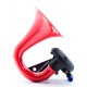 Havalı Korna Tek Korna UNICHORN 24V - Kırmızı Boyalı