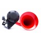 Havalı Korna Tek Korna UNICHORN 24V - Kırmızı Boyalı