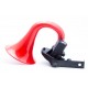 Havalı Korna Tek Korna UNICHORN 24V - Kırmızı Boyalı