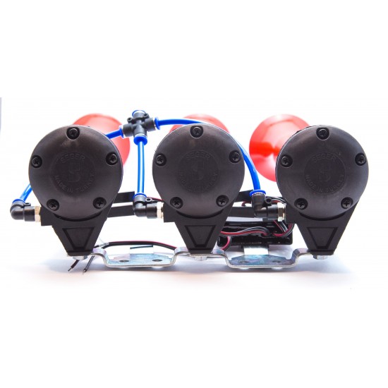 Air Dali Dali Korna 3 Boru 24V - Kırmızı Boyalı