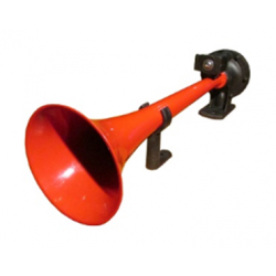 Boyalı 1 Borulu 58cm Havalı Korna 12V 