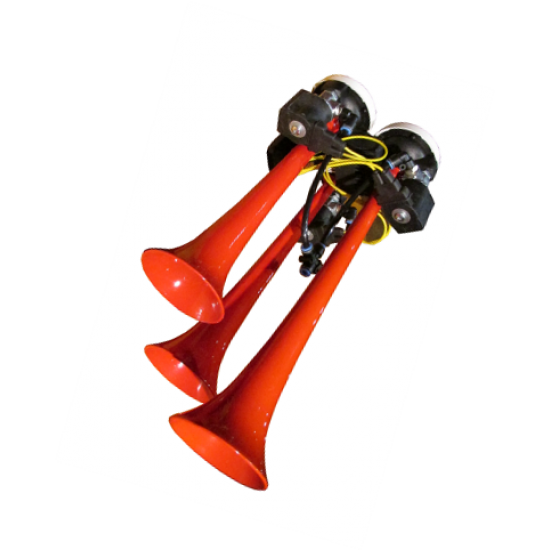 Air Arab Horn 3 Sound Painted Compact Type 12V