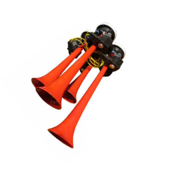 Air Arab Horn 4 Sound Painted Compact Type 24V