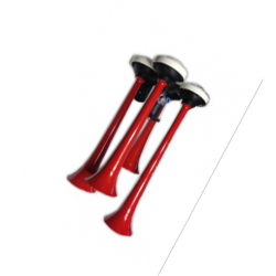 4 Borulu Düz Sesli Boyalı Havalı Korna 12V