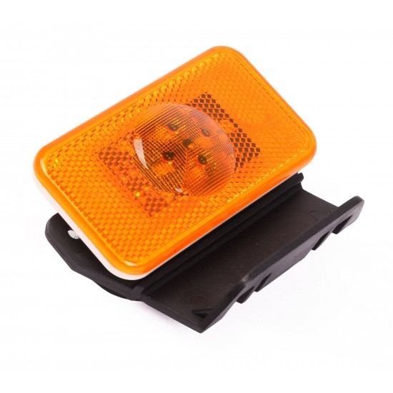 Yan Sinyal Yan Sinyal Braketi Lamba 3 Led 24V Sarı E9 Sertifikalı