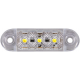 Otomatik Parmak Led Lamba 10 cm 3 Led 12V / 24V Beyaz