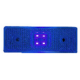 Yan İşaret Led Römork Etek Lambası 11 cm 4 Led 12V / 24V Mavi