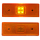 Yan İşaret Led Römork Etek Lambası 11 cm 4 Led 12V / 24V Sarı