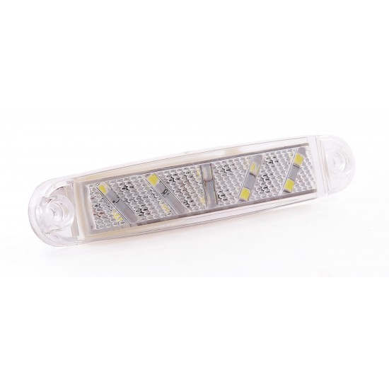 Otomatik Parmak Led Lamba 10 cm 10 Led 12V / 24V Beyaz