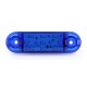 Auto Finger Led Lamp 8.5 cm 9 Led 12V / 24V Blue