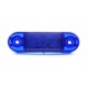 Auto Finger Led Lamp 8.5 cm 9 Led 12V / 24V Blue