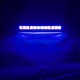 Auto Finger Led Lamp 16 cm 12 Led 12V / 24V Blue
