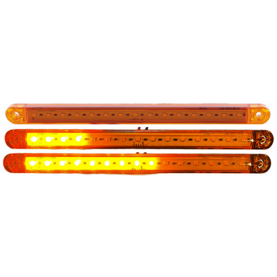 Dekor Akan Işıklı Led Lamba 24 cm 15 Led 12V / 24V Sarı