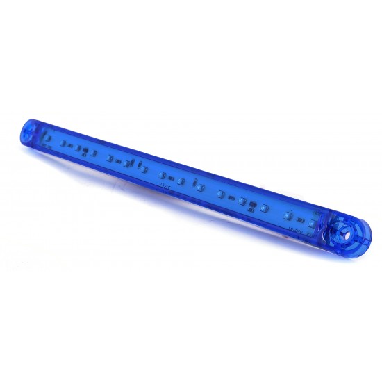 Otomatik Parmak Led Lamba 24 cm 15 Led 12V / 24V Mavi