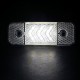 Yan İşaret Led Römork Etek Lambası 11.5 cm 12 Led 12V / 24V Beyaz