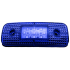 Yan İşaret Led Römork Etek Lambası 11.5 cm 9 Led 12V / 24V Mavi