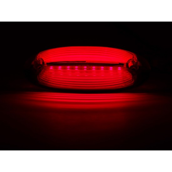 Römork Yan Pozisyon Yan Sinyal Lambası 18 Led 12/24V Kırmızı/Kırmızı