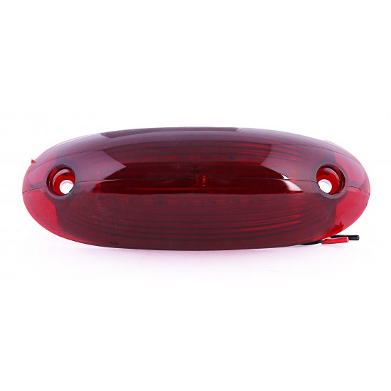 Römork Yan Pozisyon Yan Sinyal Lambası 18 Led 12/24V Kırmızı/Kırmızı