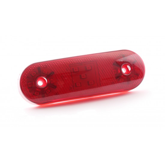 Otomatik Yan İşaret Sinyali Led Lamba 17 Led 12/24V Kırmızı