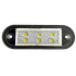 6 Led Universal Plate Lamp 12/24V Blue
