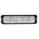 Otomatik Parmak Led Lamba Mercekli Flaşlı 10 cm 6 Led 12V / 24V Beyaz