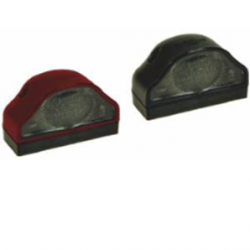 Plastik Plaka Lambası Ledli Siyah Gövde 99x60mm Plastik Plaka Lambası Ledli Siyah Gövde 99x60mm