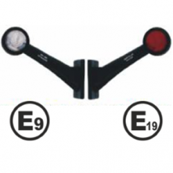 Uç İşaret Lambası Büyük Boy (Düz Tip) 190x158mm