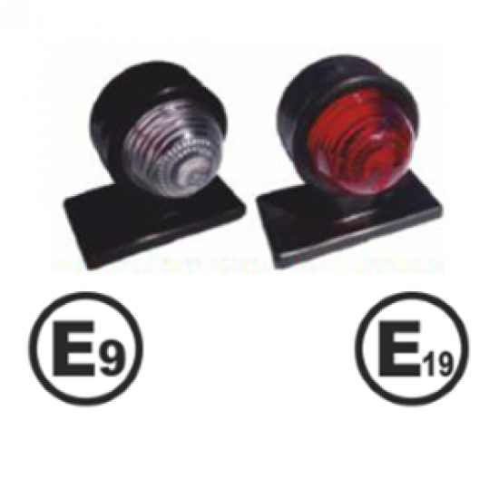 Uç İşaret Lambası Küçük Boy (Düz Tip) 98x96mm