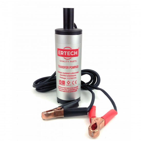 12 Volt Büyük Boy Sıvı Transfer Pompası
