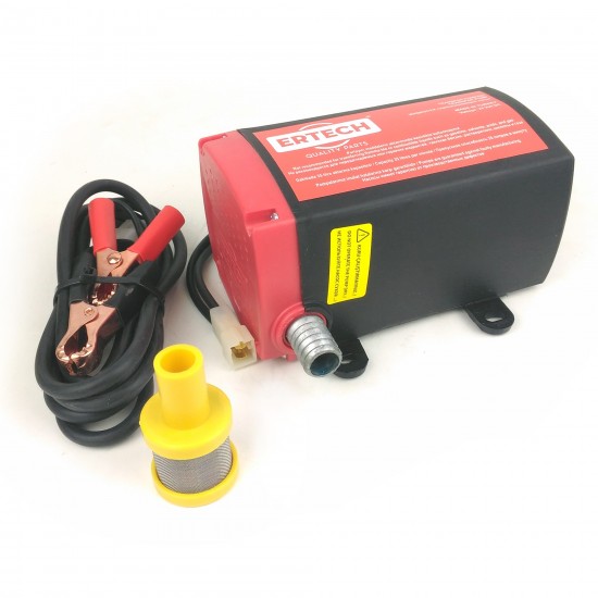 24 Volt Dıştan Sıvı Transfer Pompası