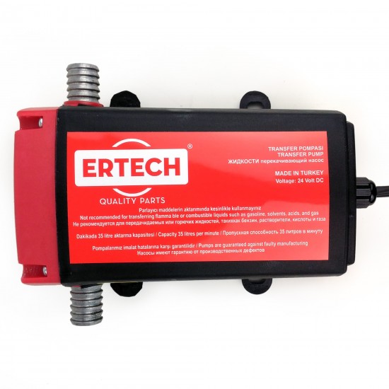 24 Volt Dıştan Sıvı Transfer Pompası