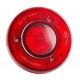 Yuvarlak Römork Stop Lambası 19 Led 12/24V Kırmızı/Kırmızı