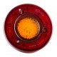 Yuvarlak Römork Stop Lambası 19 Led 12/24V Kırmızı/Sarı
