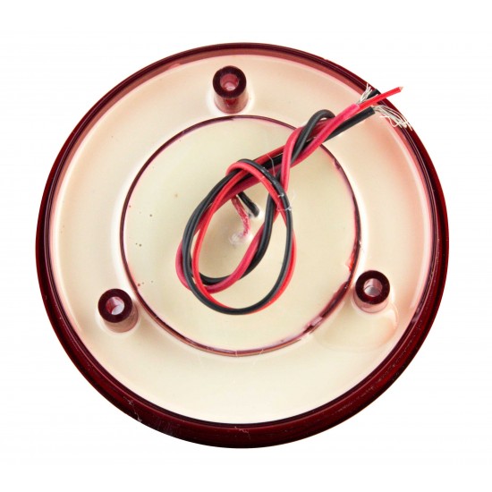 Yuvarlak Römork Stop Lambası 19 Led 12/24V Kırmızı/Sarı