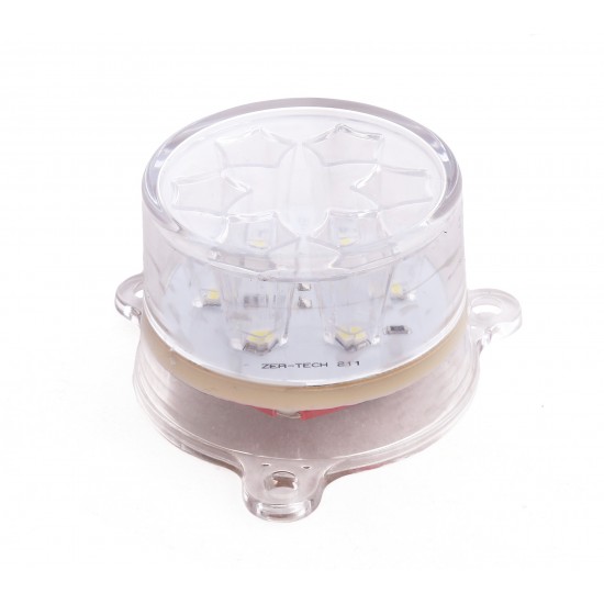 Yuvarlak Şapka Tipi Römork Stop Lambası 6 Led 12/24V Beyaz