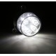 Yuvarlak Şapka Tipi Römork Stop Lambası 6 Led 12/24V Beyaz